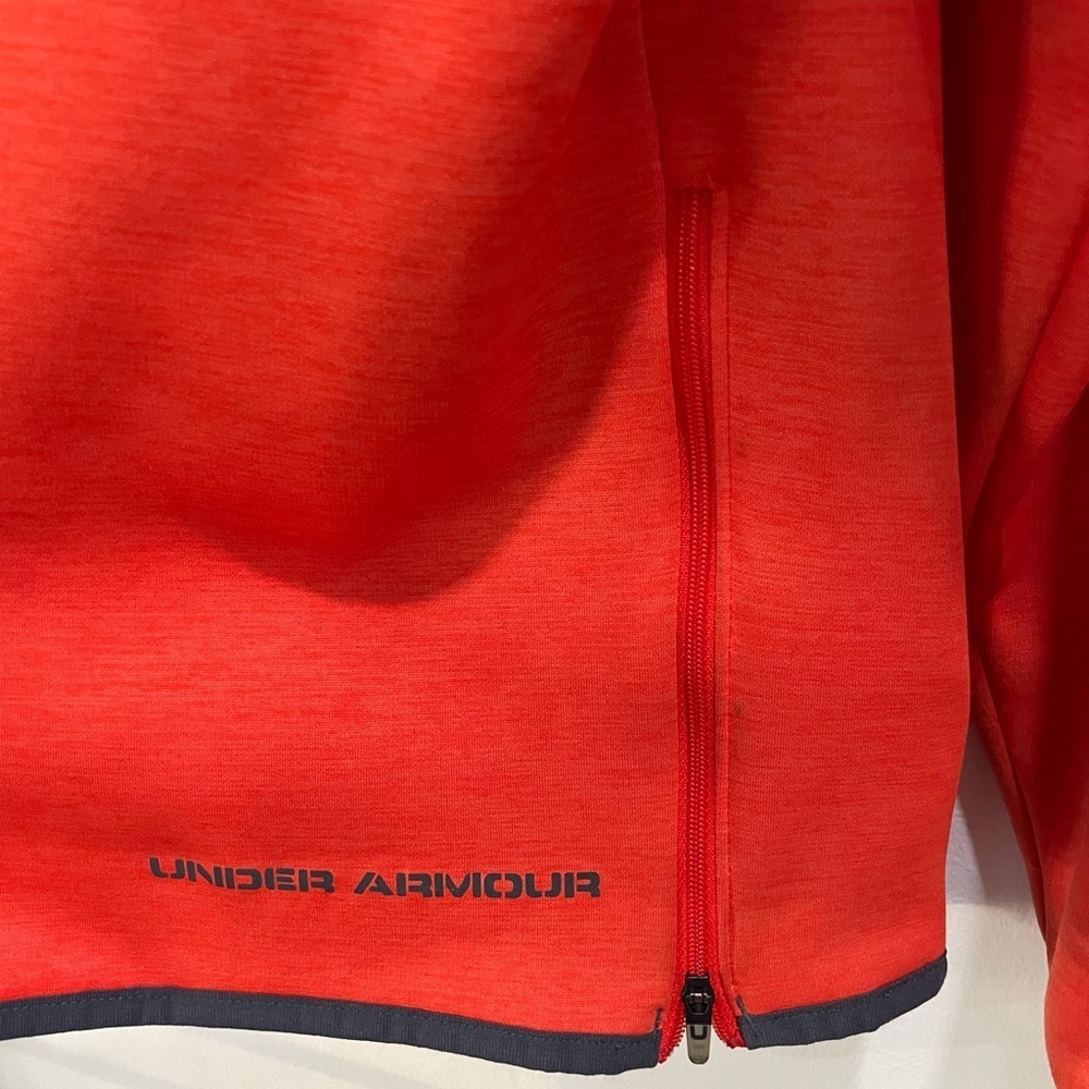 Under Armour Kids Bright Red Puffer Jacket - Picture 6 of 10